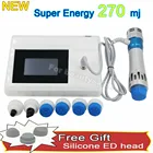 270MJ экстракорпоральная ударно-волновая терапия, ударно-волновая машина для теннисного локтя, портативный массажер для тела для физиотерапии и снятия боли