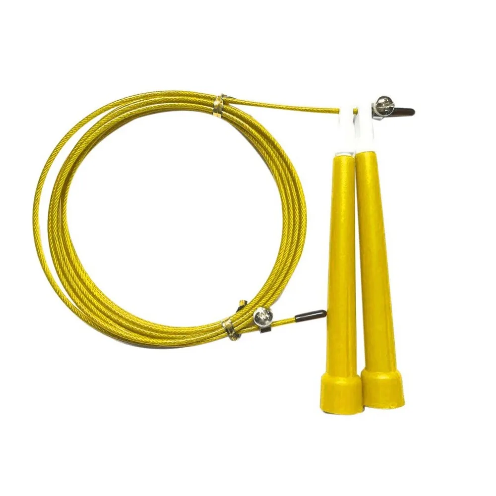 Сверхскоростная Скакалка из стальной проволоки 5 цветов Шаровая Опора скакалка