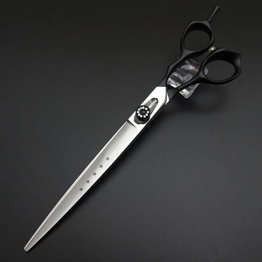 8 дюймов профессиональные ножницы для ухода за домашними животными, SMITH KING 8〞резка/прямые ножницы/филировщики/изогнутые ножницы 440C высокое качество решетки