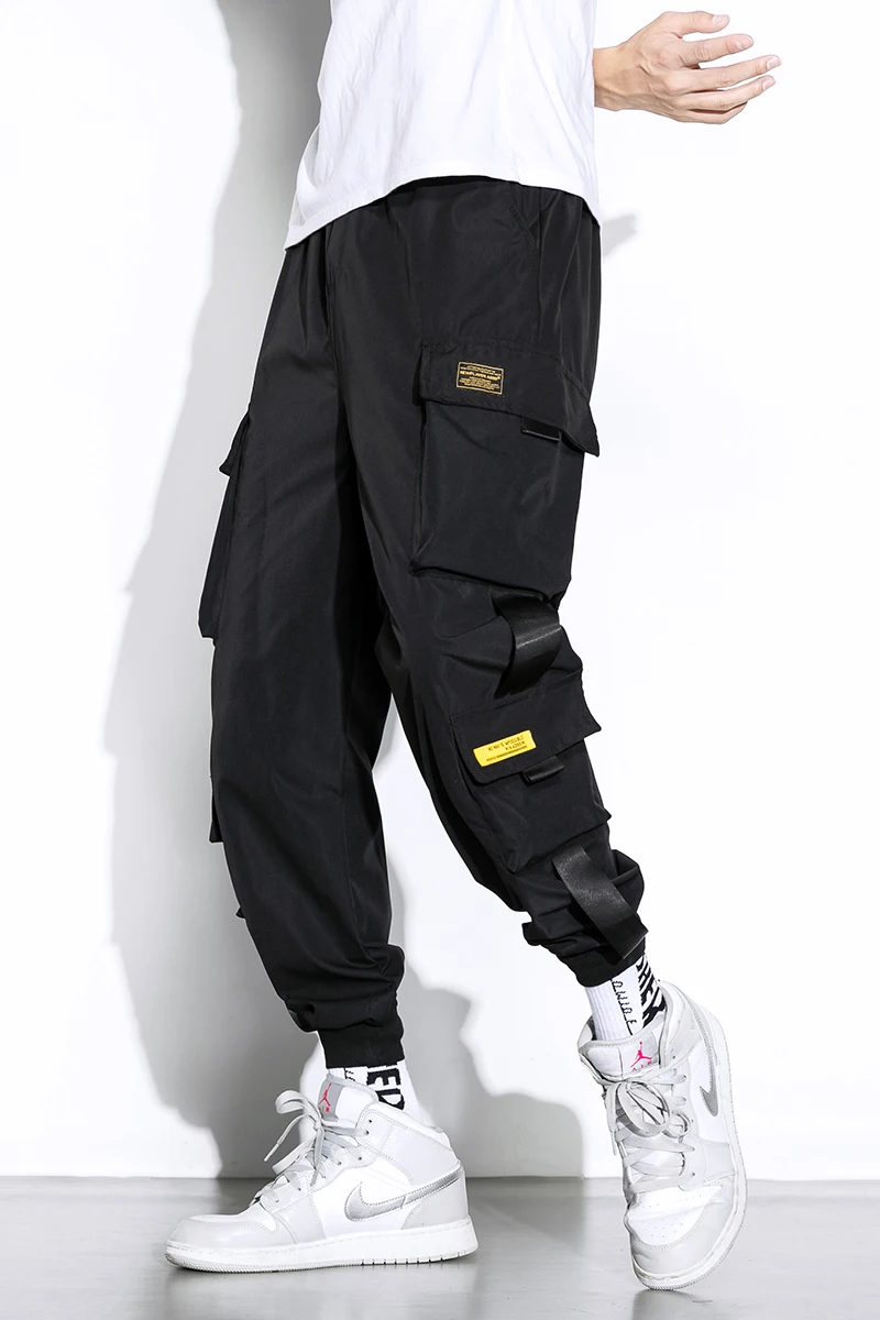 

Men's pants 2021 New Men's Tactical Pants Multi-Pocket Elastic City Commuter Overalls Men's Slim Fat Overalls Pants