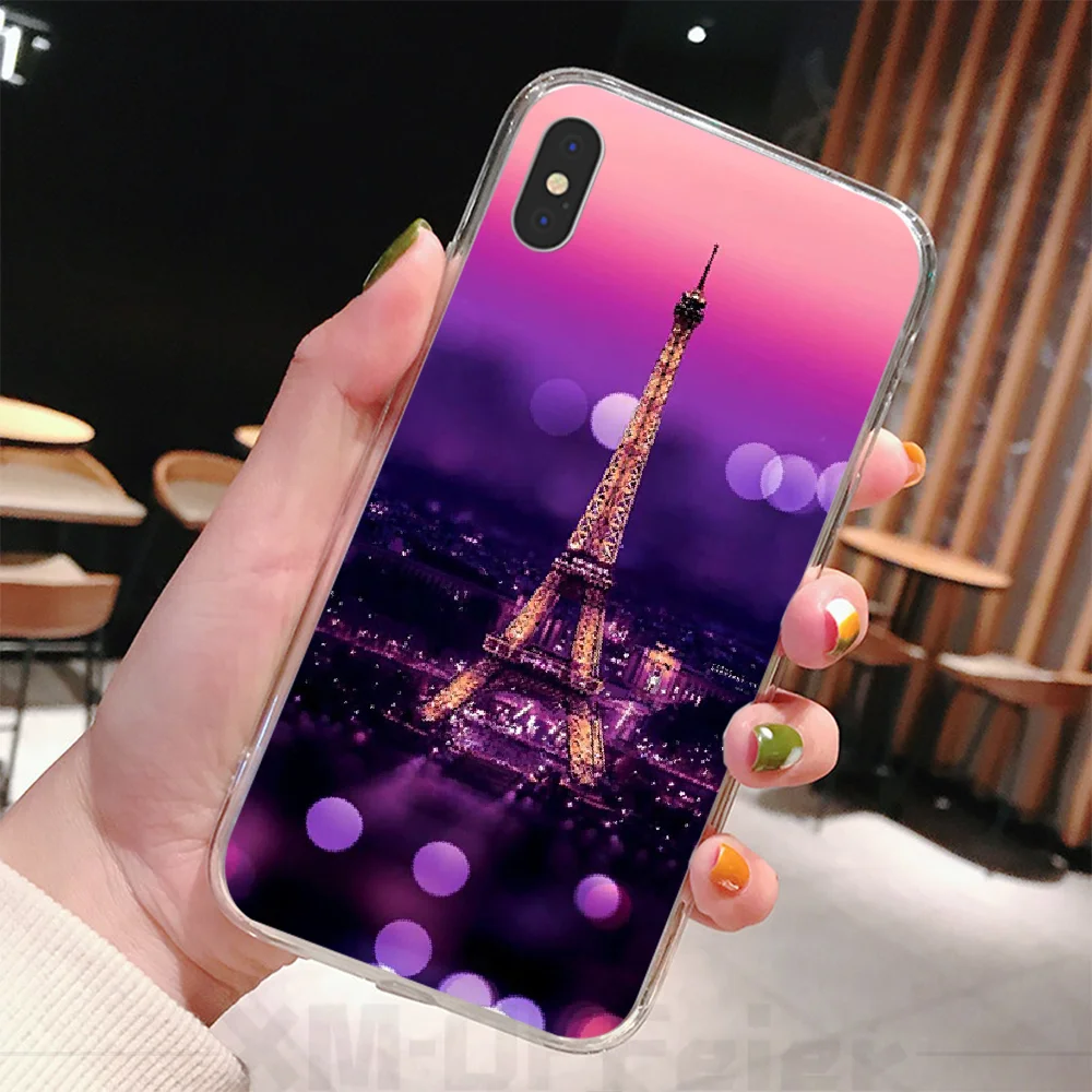 Чехол для телефона ByLoving Paris Tower из ТПУ с корпусом Iphone 6 6s Plus 7 8 X XS XR MAX 11 Pro Max |