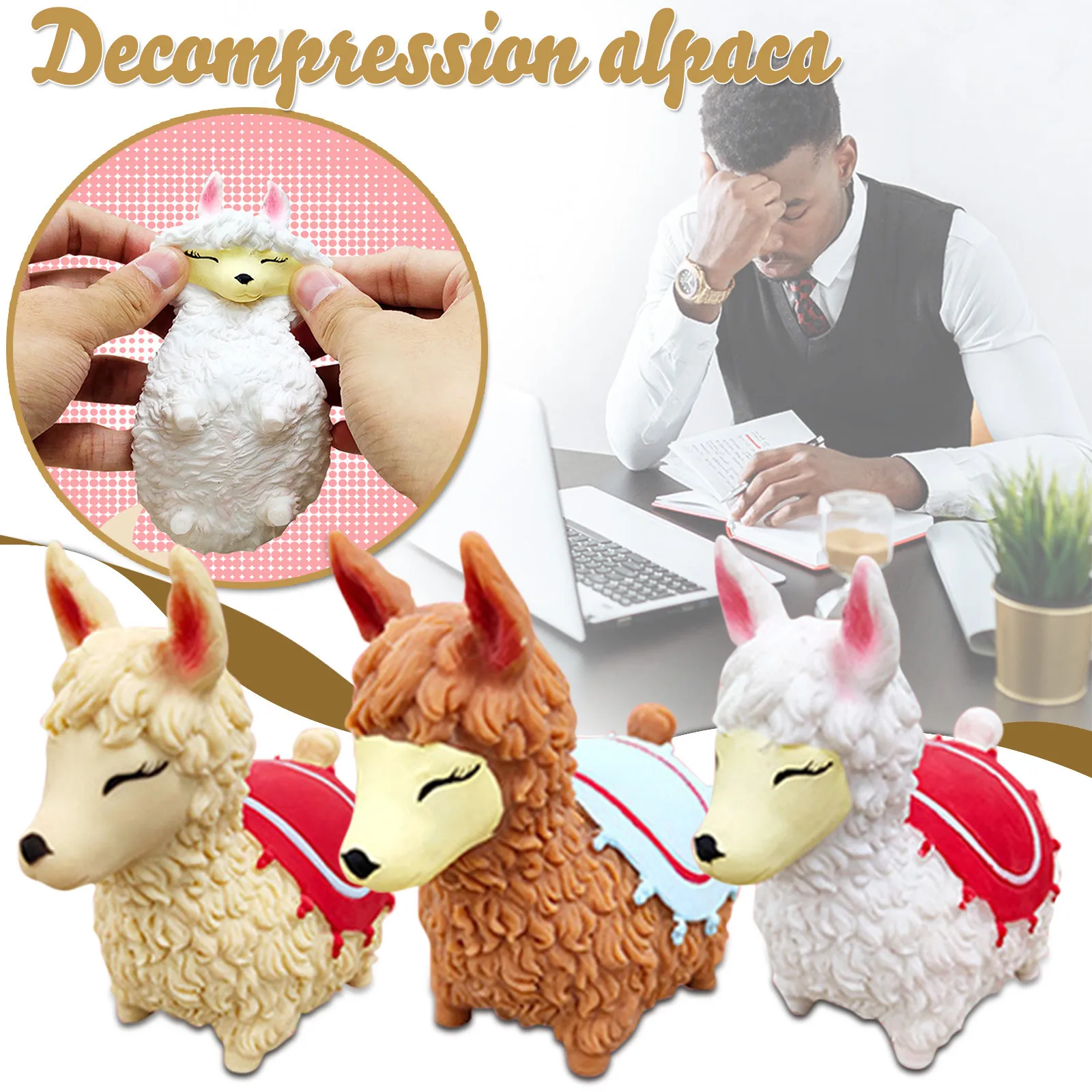 

Drop ship Sensory Fidget Toys Sheep For Autistic Children Girls Boys Teens Decompression Anxiety Relief Stress Gifts 2021 New