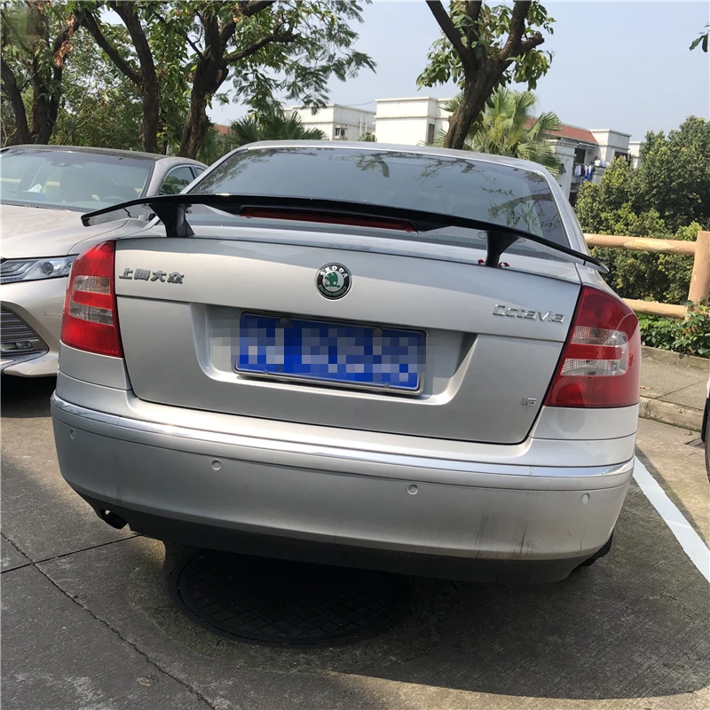 Спойлер для Skoda Octavia 2009-2014 спойлер АБС-пластик цветной задний | Автомобили и