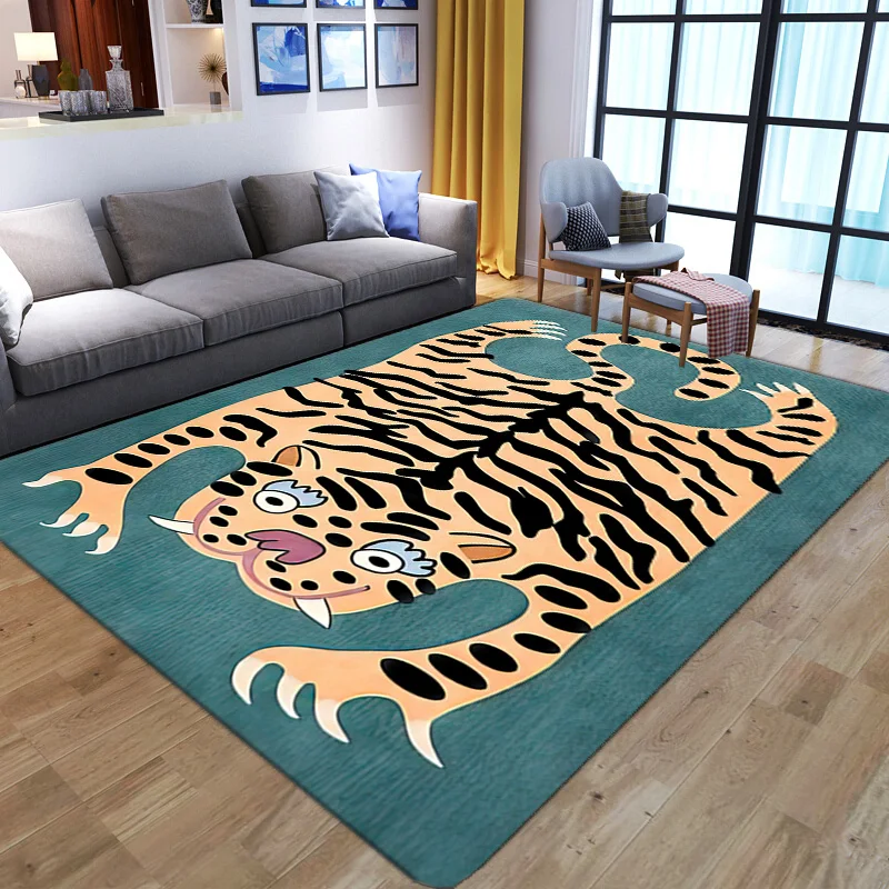 Детский 3D коврики с принтом для гостиной спальни мягкий фланелевый детский