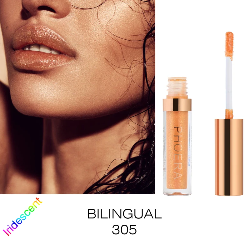 PHOERA Новый 10 цветный макияж блеск для губ стойкий Жидкий Матовый тинт Косметика