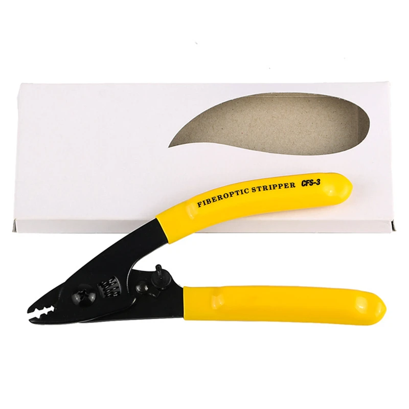 

2PCS CFS-3 Port 3 Fiber Optical Plier Stripping Tool FTTH Wire Cable Cutter Upgraded PAK55 Weimiller's Stripper Pliers