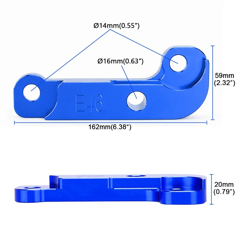 

Adapter Increasing Turn Angles About 25% Drift Power Adapters Mounting Tuning Kit for-BMW E46 M3