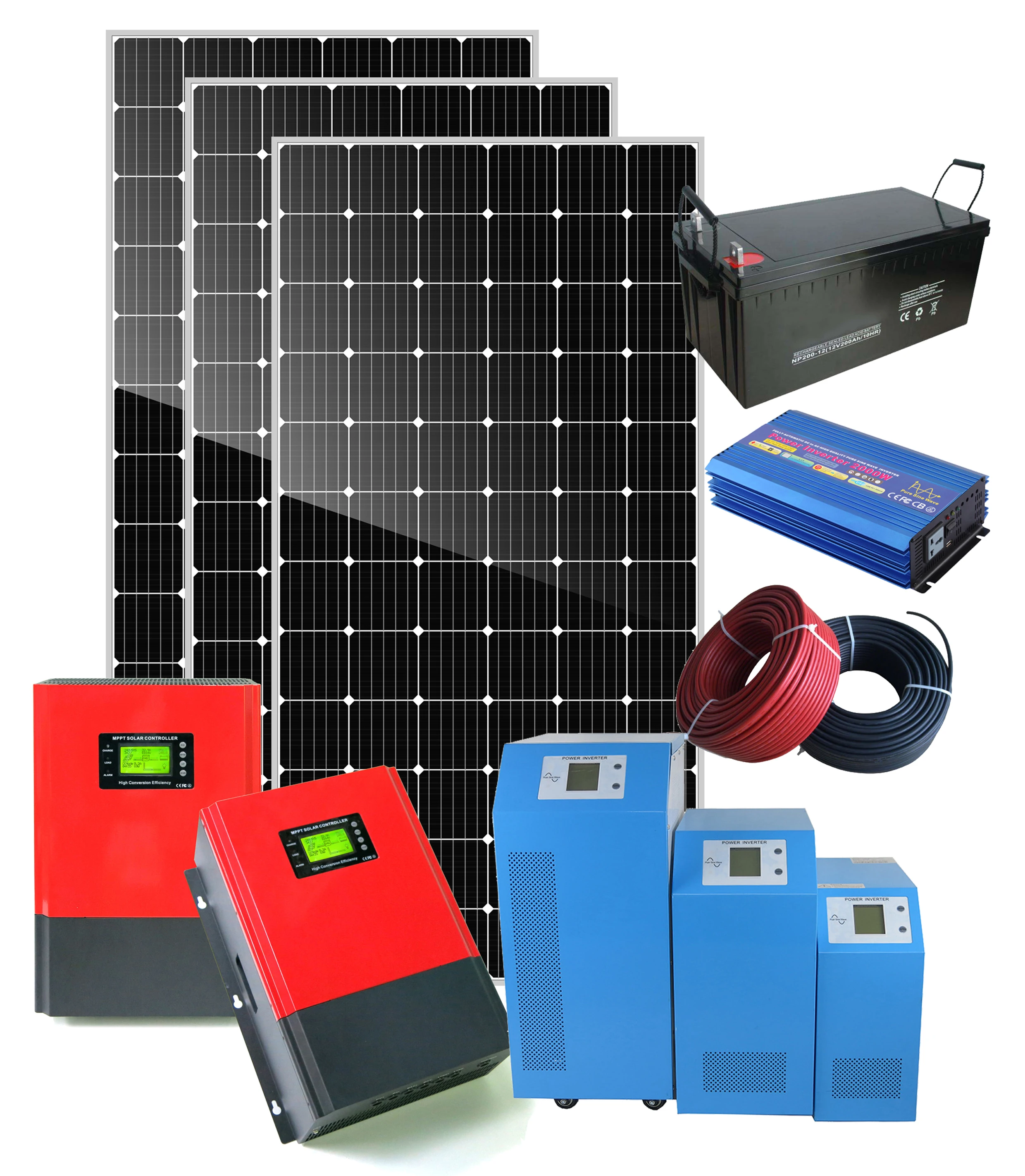 

Бытовая Солнечная мини солнечная электростанция солнечные энергетические системы решетки 1 кВт система хранения энергии солнечная энерги...