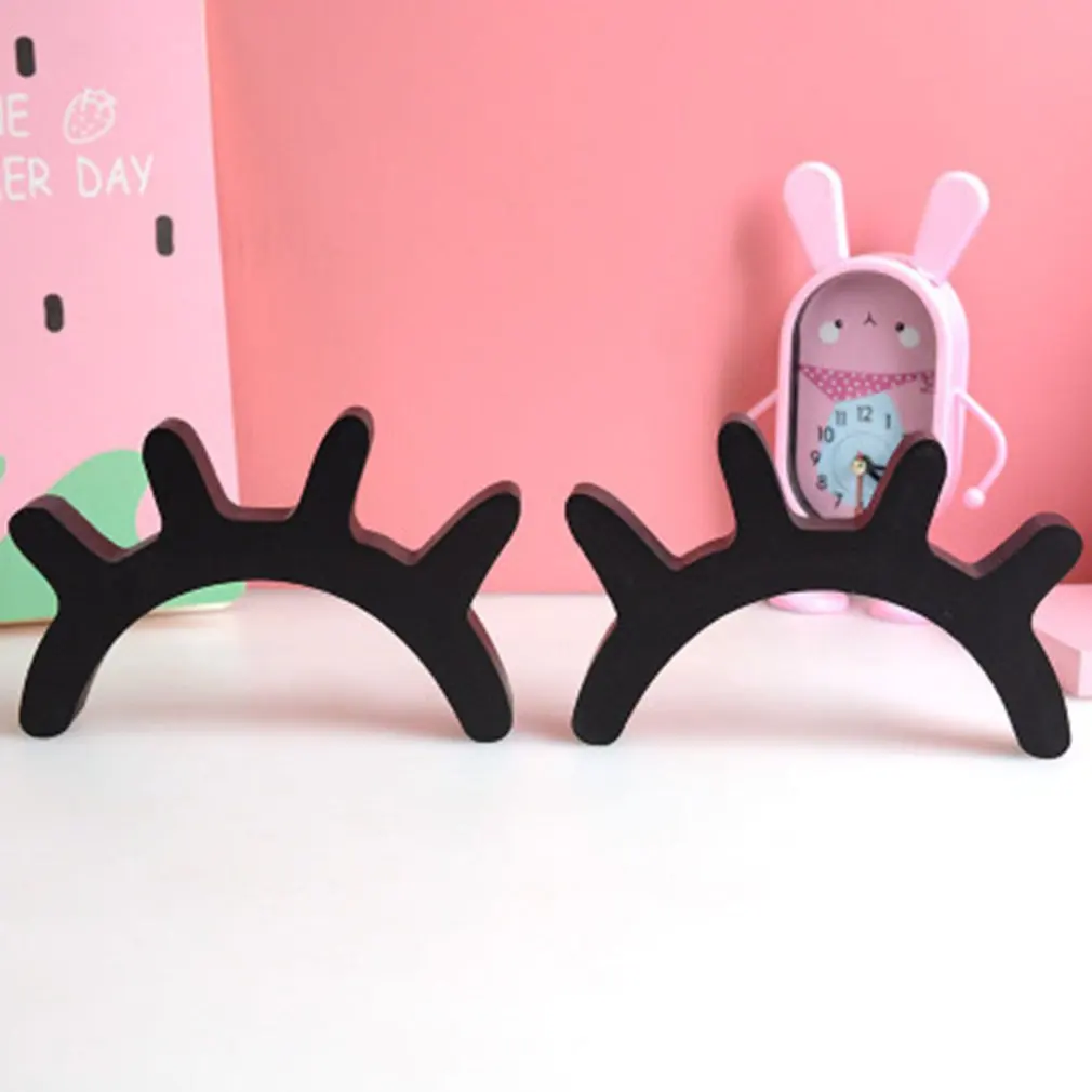 Деревянные настенные наклейки на ресницы тонкие стену украшения для детской