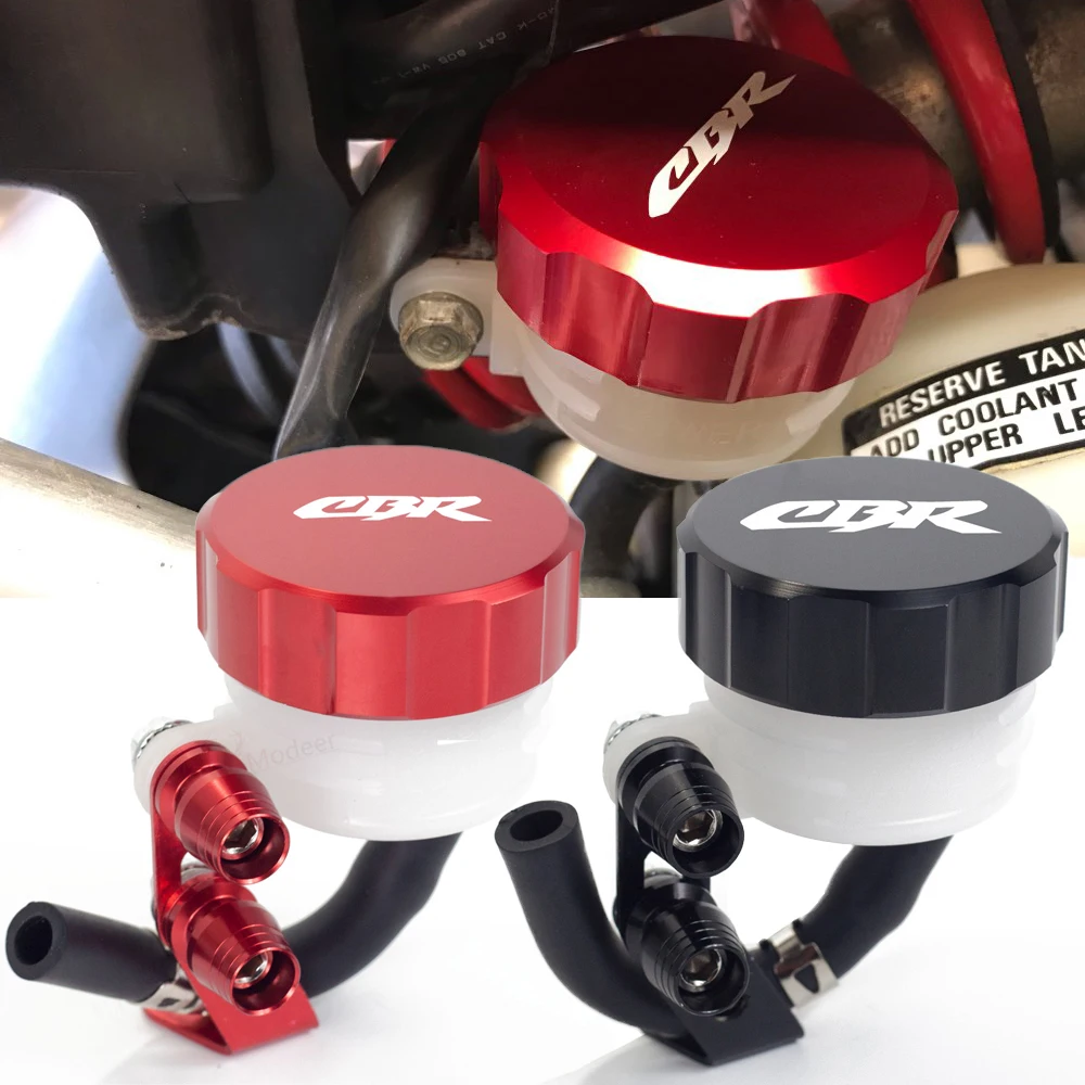 

For Honda CBR650F CBR600RR CBR 650F 600RR CBR 600 RR Motorcycle Filter Fluid Rear Brake Master Cylinder Oil Reservoir Cover Cap