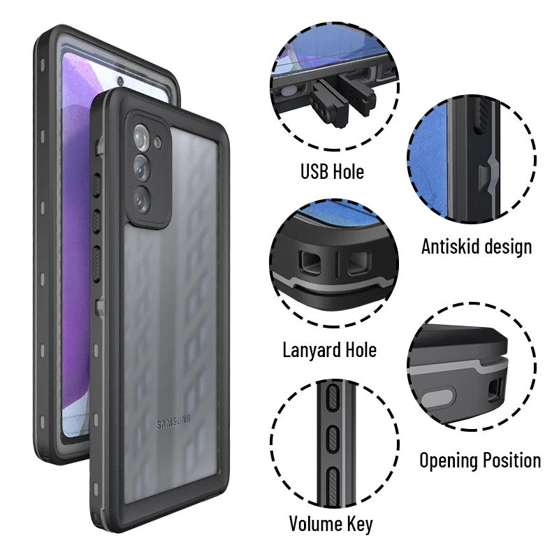 Водонепроницаемый чехол для Samsung Galaxy S20 S10 Note 10 Plus Ultra A51 A11 A21 A01|Бамперы| |