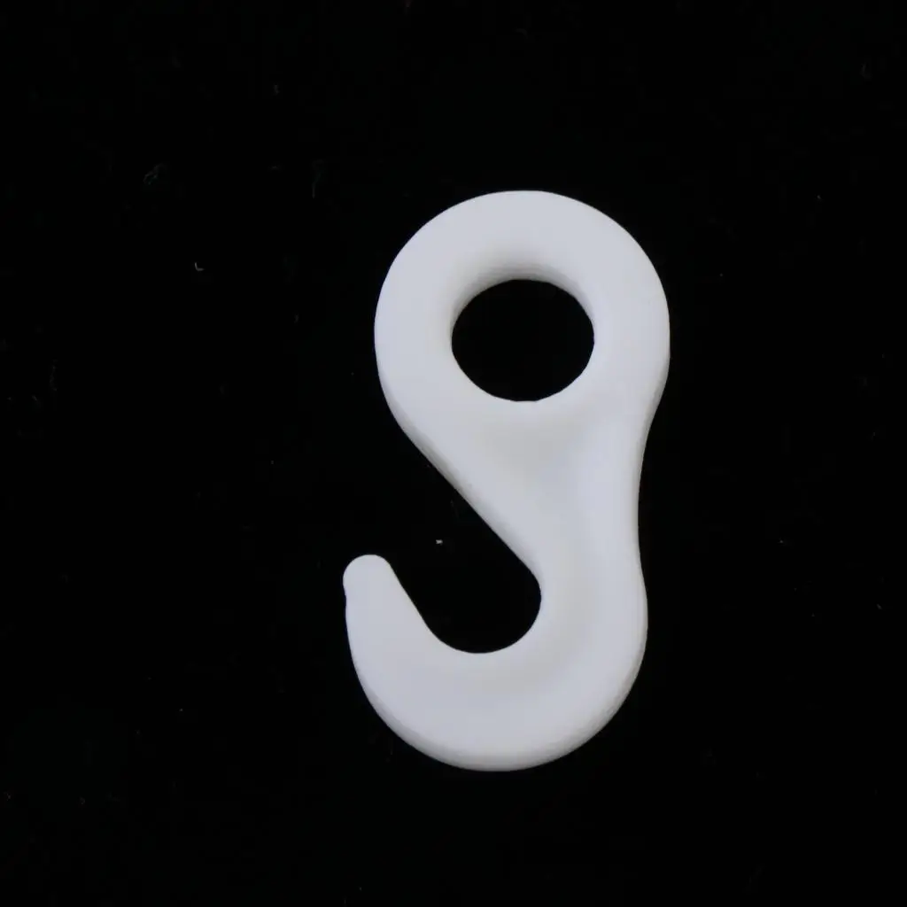 10 шт./компл. Пластик закрепите карабин для тент галстук веревка Банджи шнур