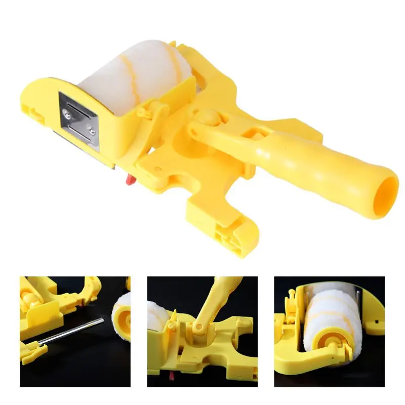 

New Household Handheld Clean-cut Paint Edger Roller Brush Corner Mountable DIY Tool for Home Room Wall Painting Ceiling
