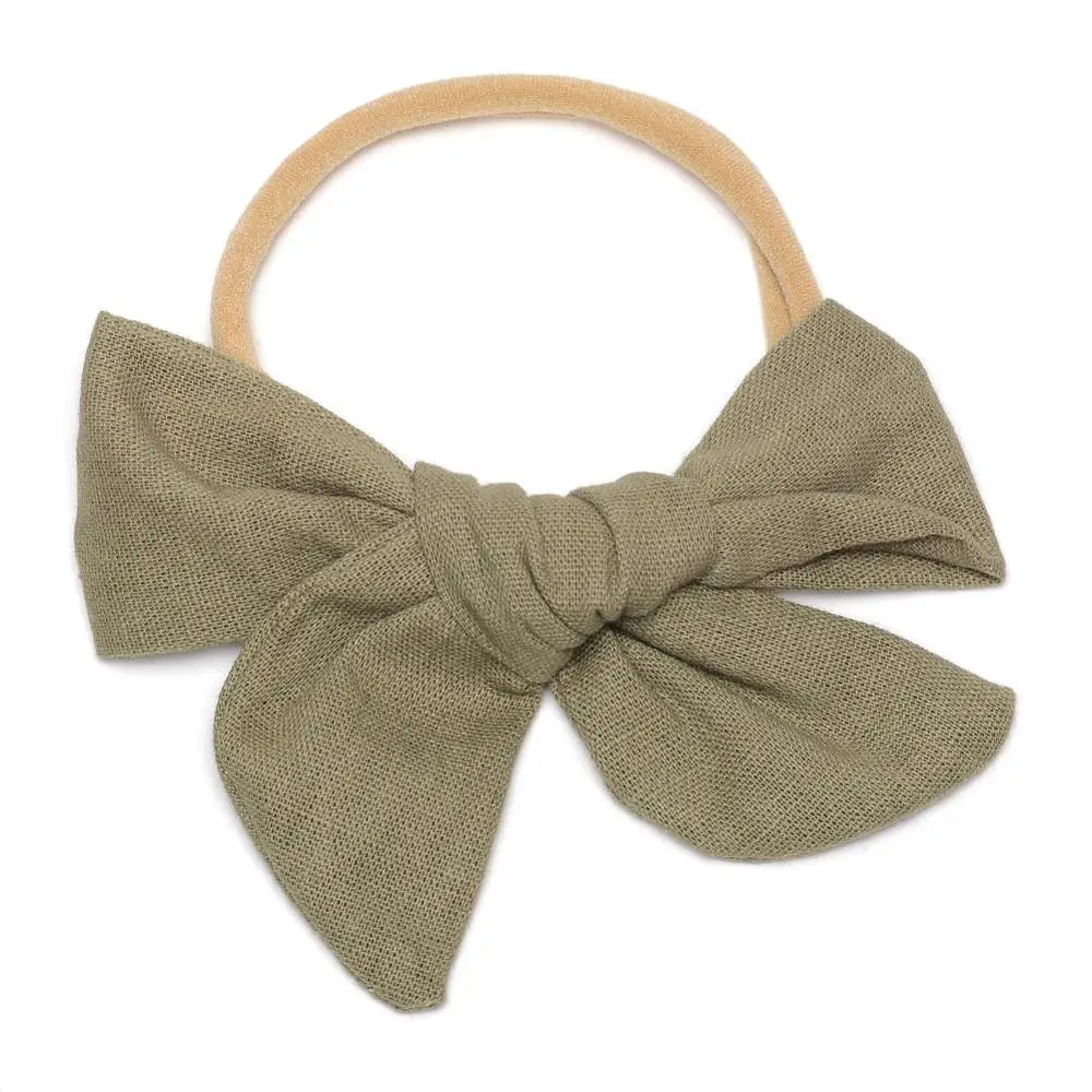 Повязка на голову детская с бантом 24 шт./лот цвета | Детская одежда и обувь