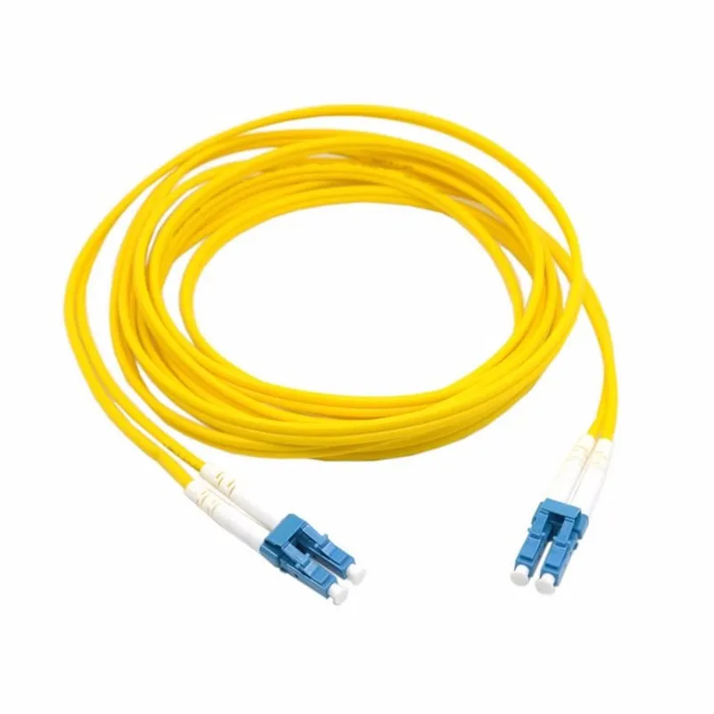 Double LC UPC to Simplex PVC одномодовый волоконно-оптический патч-кабель 1 м 2 3 5 10 |