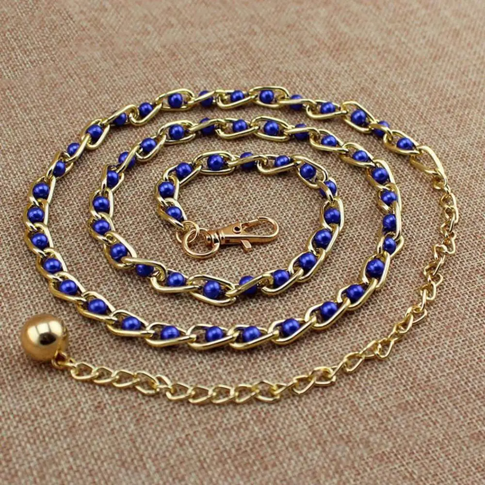 blue Модный женский однотонный плетеный пояс с кисточками, новинка года, тонкий пояс для девочек в стиле бохо, вязаные ремни для платья, аксессуары для талии - Цвет: blue