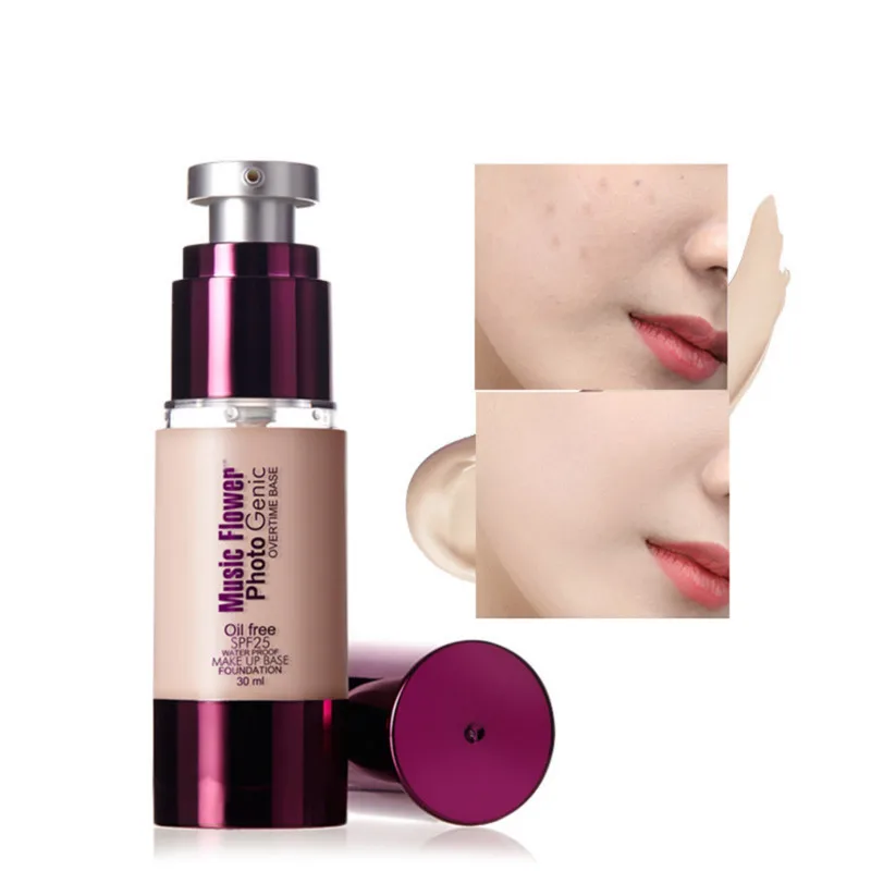 30 мл Макияж жидкий консилер контроль жирности крем для женщин матовый макияж