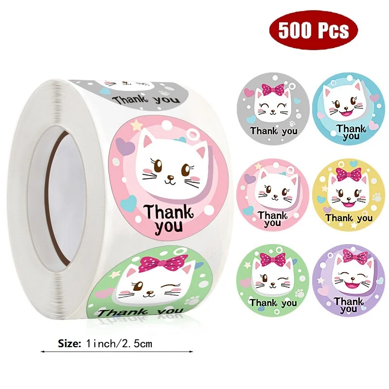 

Gift Sealing Stickers Thank you Love Design Diary Scrapbooking Stickers Festival Birthday Party Gift Decorations Labels