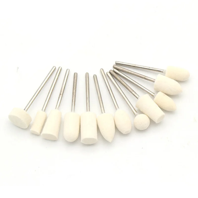 Насадки для маникюра и педикюра насадки принадлежности полировки ногтей 12