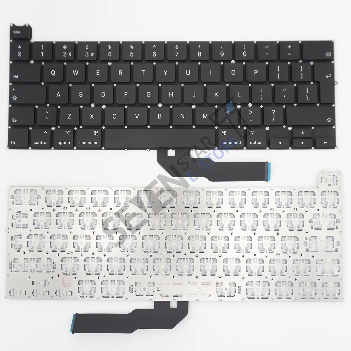Стандартная Клавиатура для ноутбука A2251 английская версия полная замена клавиш