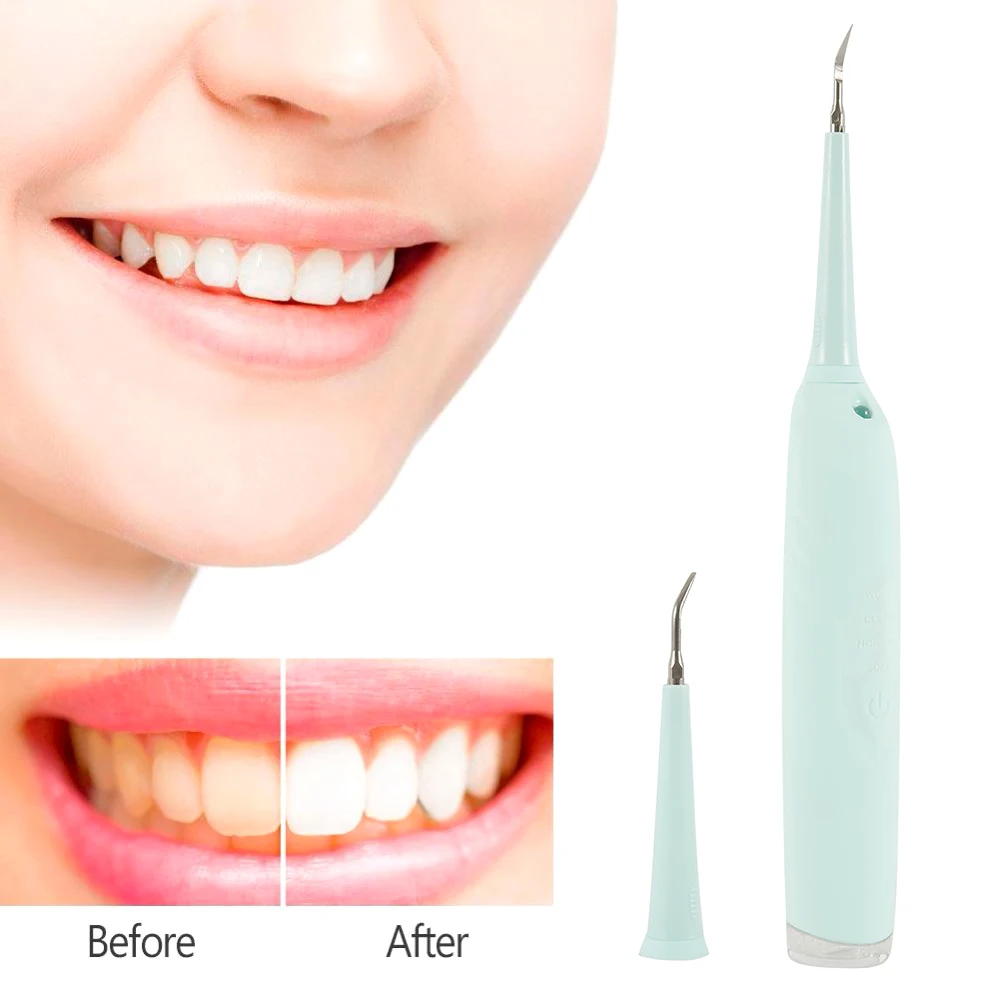 Портативный зубной камень удаление зубного камня налета скребок борьба с зубным