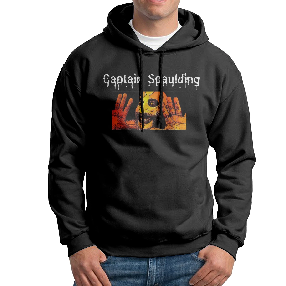 

Clown horror movie Hoodies Men's Hipster Hoodie Shirt 100% Cotton High Quality Sweatshirt