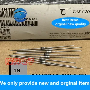 30PCS 100% New original best 1N4734A 5.6V 1W Silver White Gold Sealed Voltage Regulator Diode IN4734A 5V6 1N4734