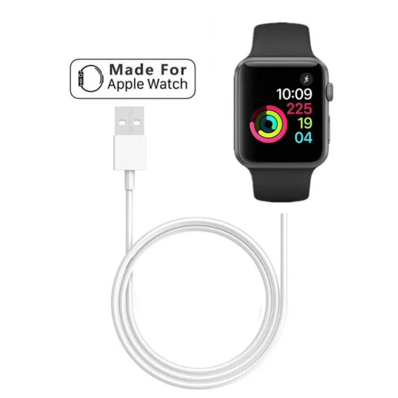 

High Quality 2 in 1 3 in 1 Magnetic Wireless Charger White Portable Charging Cable Cord For Apple Watch iWatch Series 6 SE 5 4 3