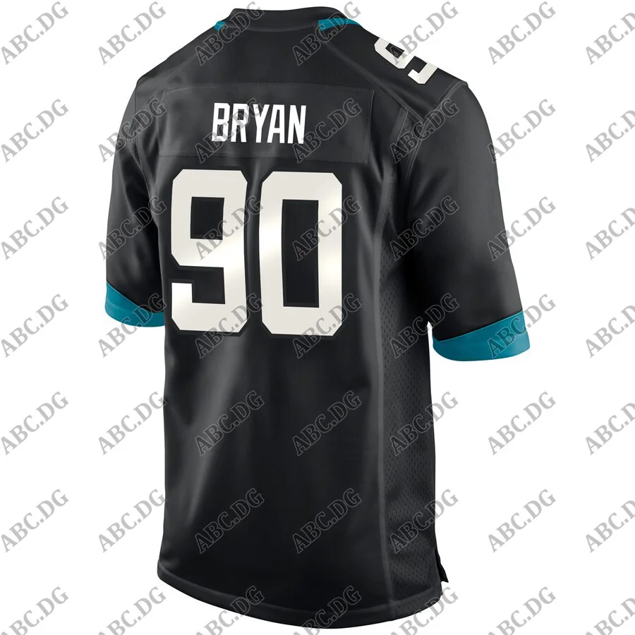 

Customized Stitch American Football Jersey Men Women Kid Youth Jacksonville Taven Bryan Black Game Player Jersey