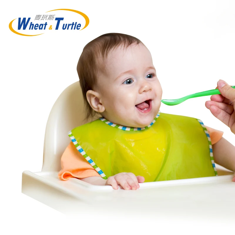 

Baby Flatware Feeding Spoon Children's Tableware Green Kids Safety Care Temperature Sensing Training Silicone Ice Cream Spoon