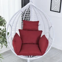 new style hammock chair cushions multiple colors swing seat cushion hanging chair back with pillow high quality