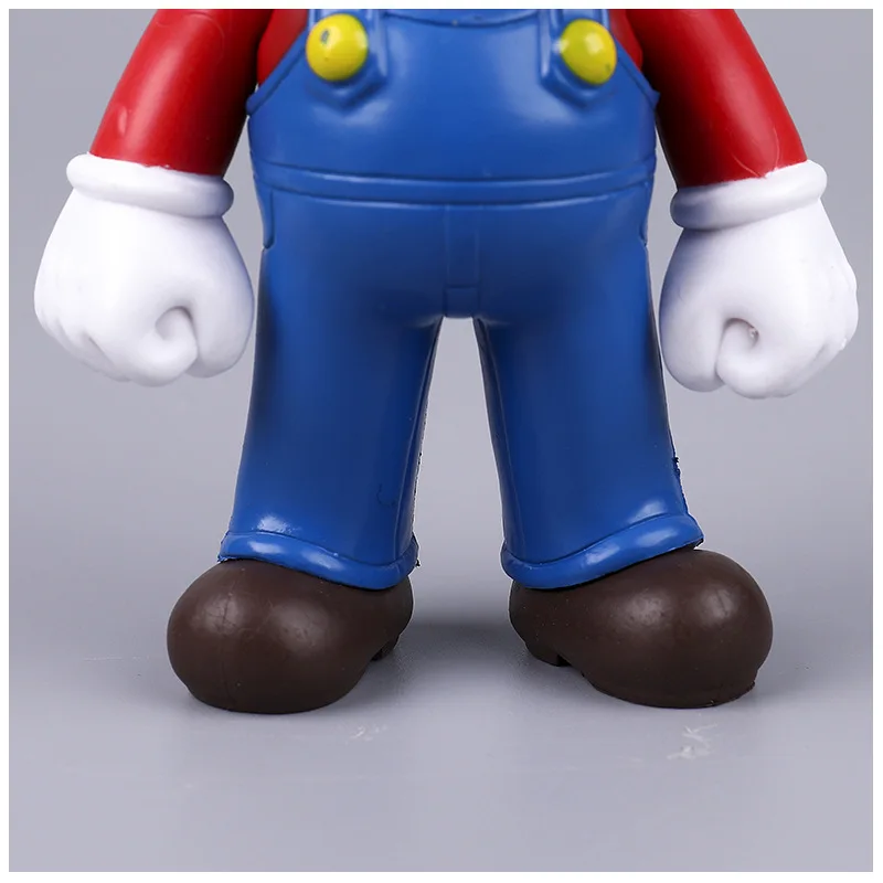 12cm super mario pvc action figures original mario bros toys model children birthday toy free global shipping