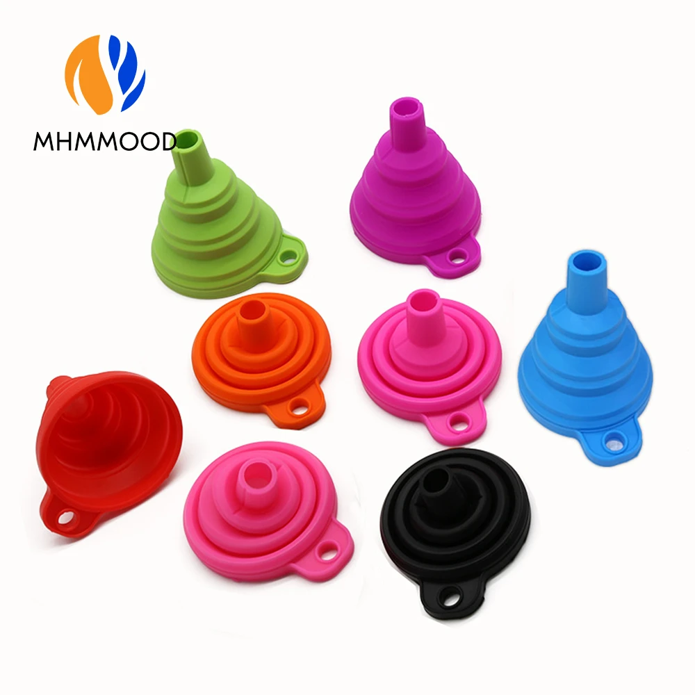 1 шт. Складная силиконовая воронка для алмазной живописи контейнер хранения