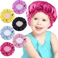 topi cappello gorra casquette custom drawstring adjustable satin silk warm hat hut turban hair bonnet night sleeping for kids
