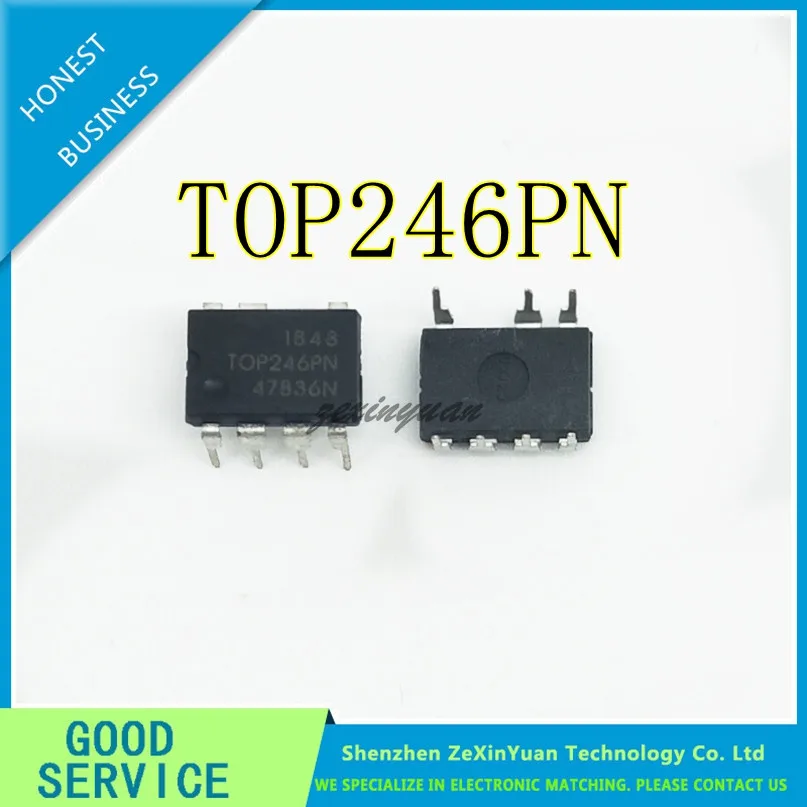 20PCS/LOT TOP246PN TOP246P TOP246 DIP-7 In Stock POWER MANAGEMENT CHIP