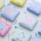 Симпатичная сумка для гигиенических прокладок, сумка для хранения тампонов для девочек, женская косметичка, кошелек для монет, органайзер для макияжа, мини