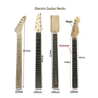 maple wood fingerboard neck parts fretboard electric guitar neck 2224 fret maple st style guitar accessories