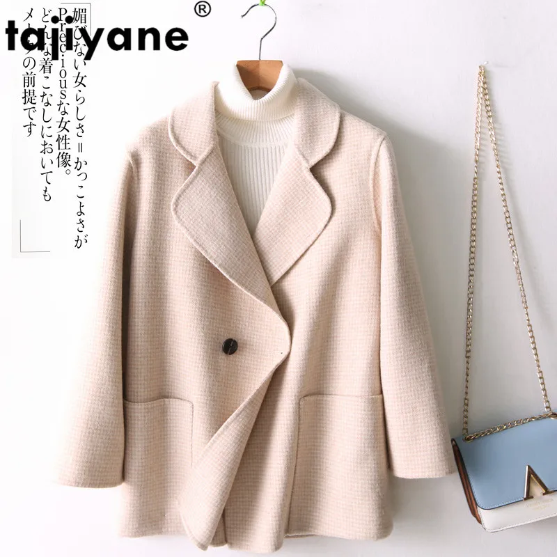 

Демисезонное Женское пальто, корейское винтажное шерстяное пальто, 2021, красное пальто, верхняя одежда, ZB005, ZT2527