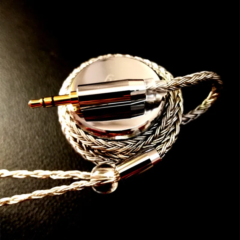 YINCROW 16 жильный однокристальный медный кабель наушники с серебряным покрытием MMCX