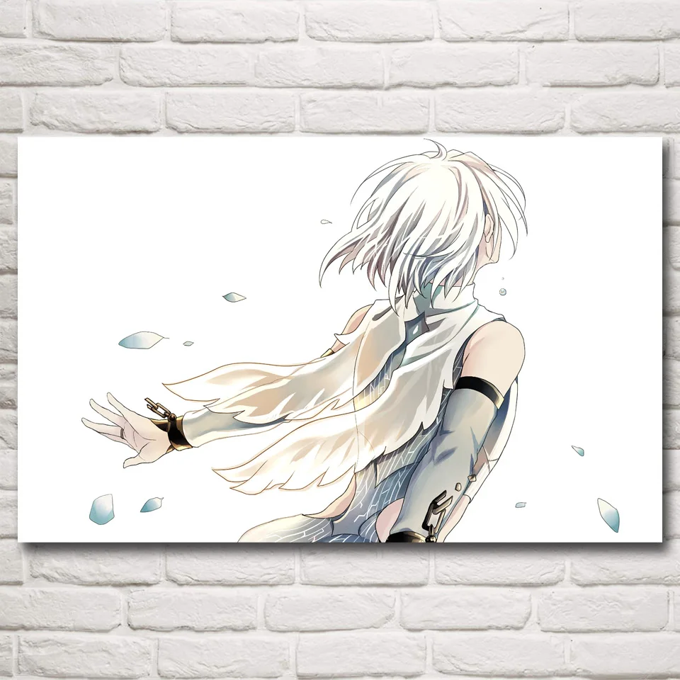 На льду аниме фильм картины настенные декорации Искусство Шелковый Плакаты и