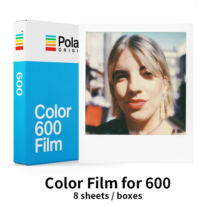 Пленка Polaroid Originals Instant 600 цвет черно-белый для камеры Onestep2 Instax SLR680 636 637 640 650 660 Автофокус невозможен - Цвет: 600ColorFilm