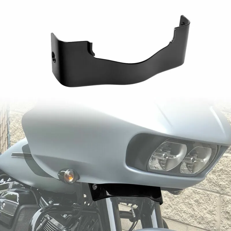 

Motorcycle Outer Fairing Trim Skirt For Harley Touring Road Glide FLTRX 2015-2021 2020 2019 Black Chrome