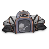 Pet Travel Bag Double-Sided Retractable Breathable Portable Foldable Cat And Dog Pet Suitcase Multi-Function Pet Bag