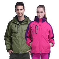 plush thickened cotton clothes mens and womens assault clothes loose windproof waterproof and warm mountaineering clothes