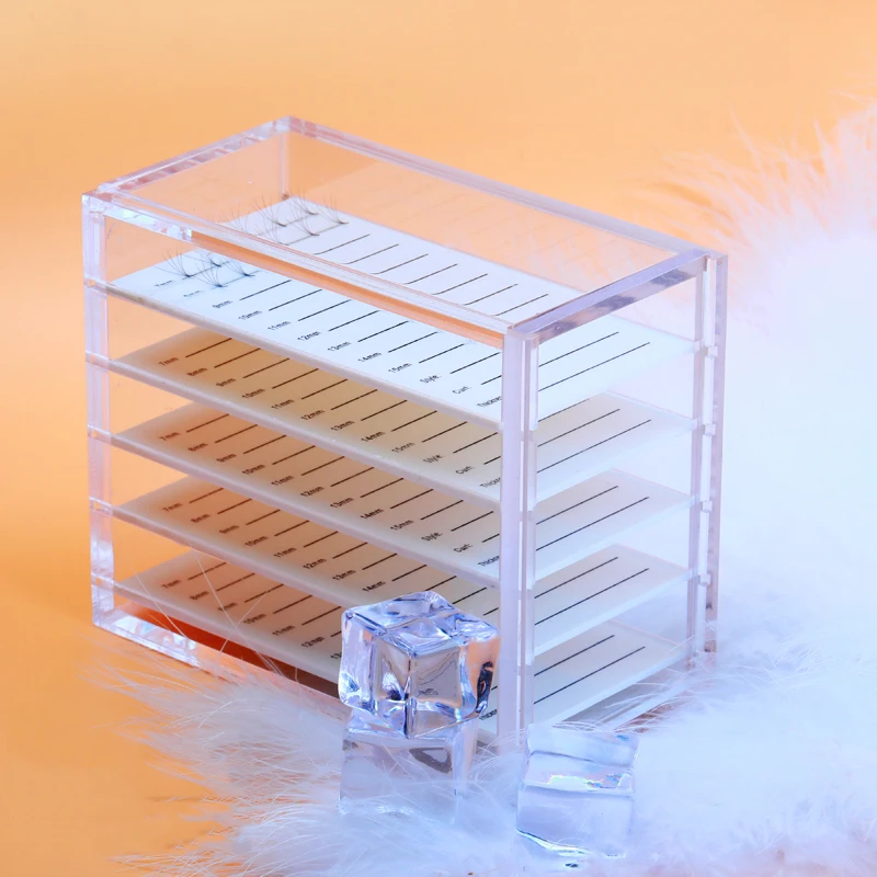 Контейнер для хранения ресниц наращивания|Накладные ресницы| |