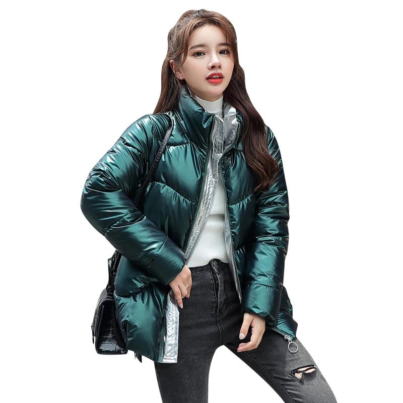 

Women Winter Jacket Parkas New Fashion Youth Slim Stand Collar Casual Street Warm Autumn Winter Coat Female high quality