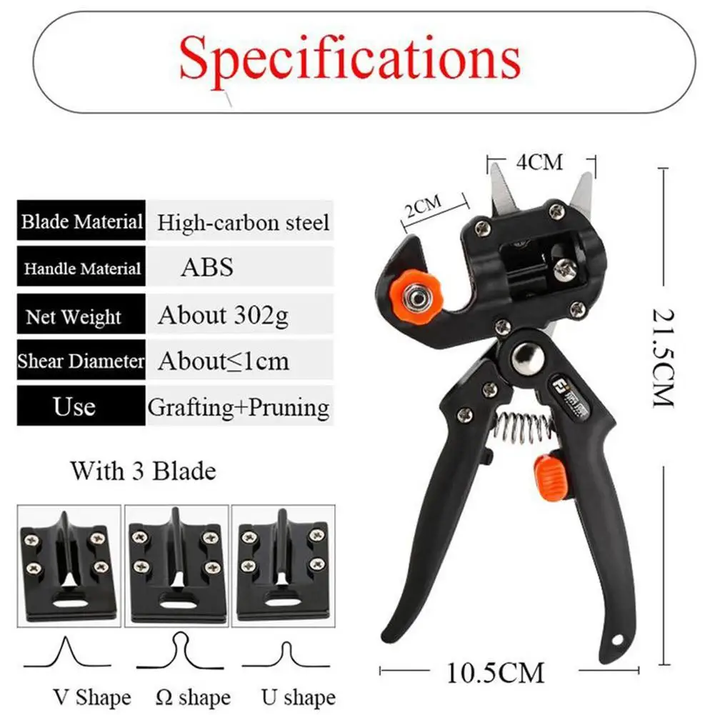 

Vaccination Secateurs Grafting Machine Garden Tools Tree Shear With Secateurs 2 Scissors Grafting Pruner Garden Tool Tool B C1Z1