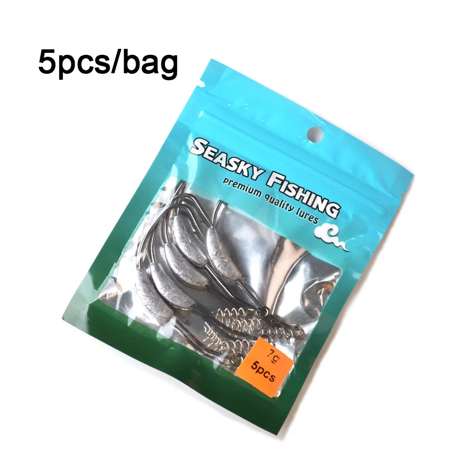 Тома 5 шт./лот Lead Jig Head рыболовные крючки для крючковый лов мягкие приманки 2g 2.5g 3g с