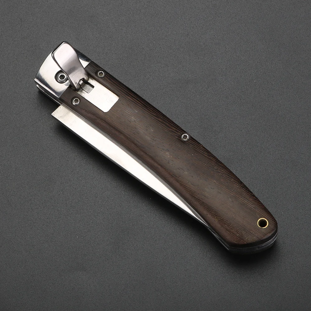 Складной нож портативный короткий быстрооткрывающийся карманный для кемпинга