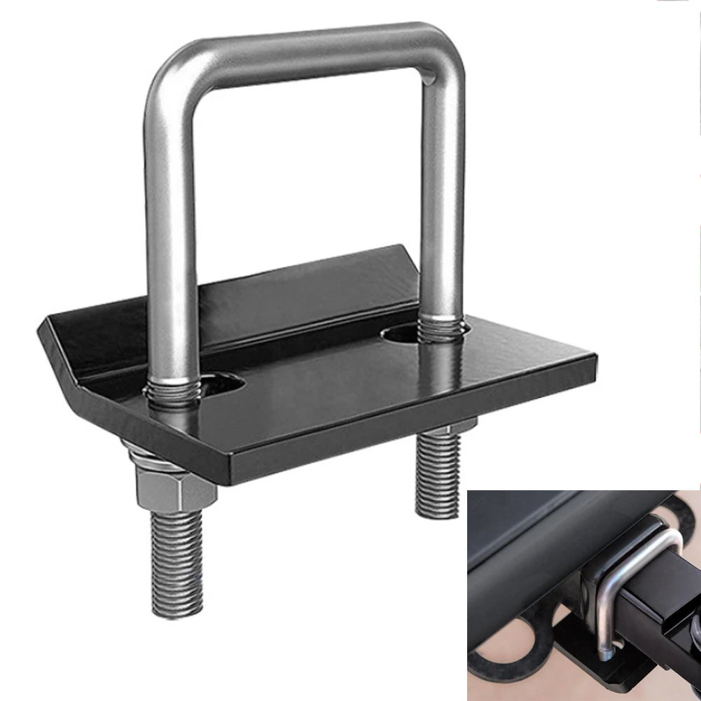 

Universal U-Bolt Anti-Rattle Stabilizer lock Heavy Duty Hitch Tightener Clamp Towing Damper Coupler For Trailer Truck Bike Racks
